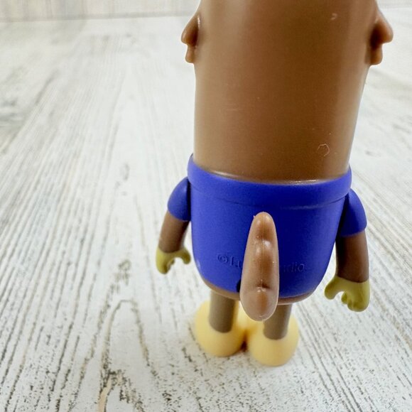 Bluey Figure Alfie Toy Store Employee Quiet Game Dingo Blue NEW - Picture 4 of 9